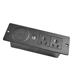 Factory AU Standard Tabletop Built-in Desk Wireless Charging Hidden Furniture Power Socket