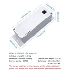 UK Plug AC Outlet Hidden Power Strip Socket Smart USB Protector Hotel Table Corner Socket