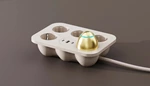 EU Standard Modern Style High Quality Fast Charge 2 TYPE-C USB Egg Socket 4 AC