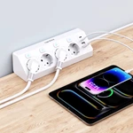 Extension Strip New Design Desktop Power Socket 4 Outlets with 2 USB 2 C