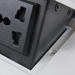 Universal Standard Multifunction 2 USB Pop up Furniture Office Desk Meeting Room Socket