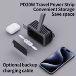 Newly Designed Multi Extension Travel Socket Strip 4 in 1 Portable PD20W Fast