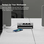 Shuko Socket Desk Power Sockets with USB Desk Clamp Power Strip Type-C 3 Outlet Clamp Power Strip Manufacturer