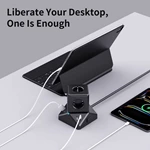 Eu Power Strip Magnetic Power Socket Extension Cable with USB Europe Power Strip