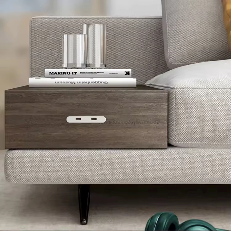 Office Furniture Rectangular Sofa Double Usb Block Charger for Desk with Adapter