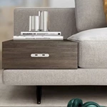 Office Furniture Rectangular Sofa Double Usb Block Charger for Desk with Adapter