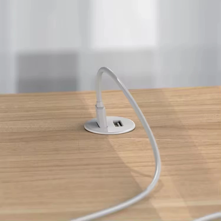 Office Furniture Phone Charger Micro Mobile Usb Cable Fast Charger Table Desktop Lamp USB Charger