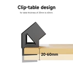 Shuko Socket Desk Power Sockets with USB Desk Clamp Power Strip Type-C 3 Outlet Clamp Power Strip Manufacturer