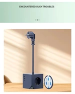 Universal EU Smart Electric Charging Extension Socket Plug Modern 3 USB Port 3 AC