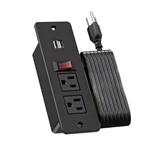 US Power Outlet Build-In Power Strip socket For Funiture Cabinet Wiht USB