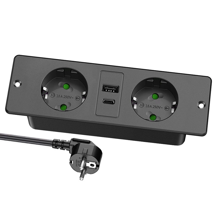 Germany EU power socket extenstion power cord