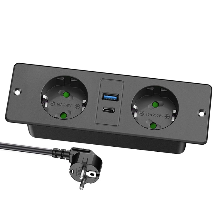 Germany EU power socket extenstion power cord