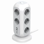Tower Power Socket With 11 EU Power 2 USB-A, 2USB-C