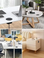 Desktop Power Grommet Outlet PD 20W Fast Charging USB-C,Tamper-Resistant Design AC Outlets,3.15'' Cable Hole Grommet Outlet,Recessed Power Grommet with 3 USB Ports (1-Pack)